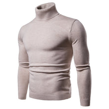 Load image into Gallery viewer, FAVOCENT Winter Warm Turtleneck Sweater Men Fashion Solid Knitted Mens Sweaters 2018 Casual Male Double Collar Slim Fit Pullover