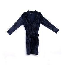 Load image into Gallery viewer, Mens &amp; Ladies Cotton Terry Towelling Shawl Bathrobe Dressing Gown Bath Robe
