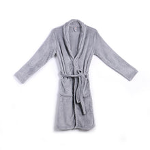 Load image into Gallery viewer, Mens &amp; Ladies Cotton Terry Towelling Shawl Bathrobe Dressing Gown Bath Robe
