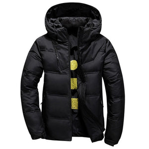 Down Jacket Thick Coat Warmoutsidedown Jacket Parka Men's Slim Men's High Quality Warm Casual Christmas Gift Men's Winter Jacket